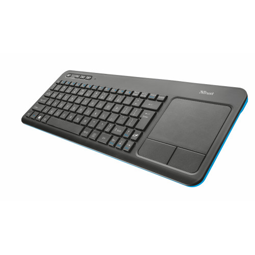 klávesnice TRUST Veza Touchpad Wireless CZ & SK