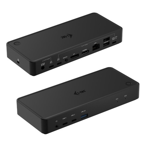 i-tec USB-C / Thunderbolt KVM Docking station Dual Display, Power Delivery 65 / 100W