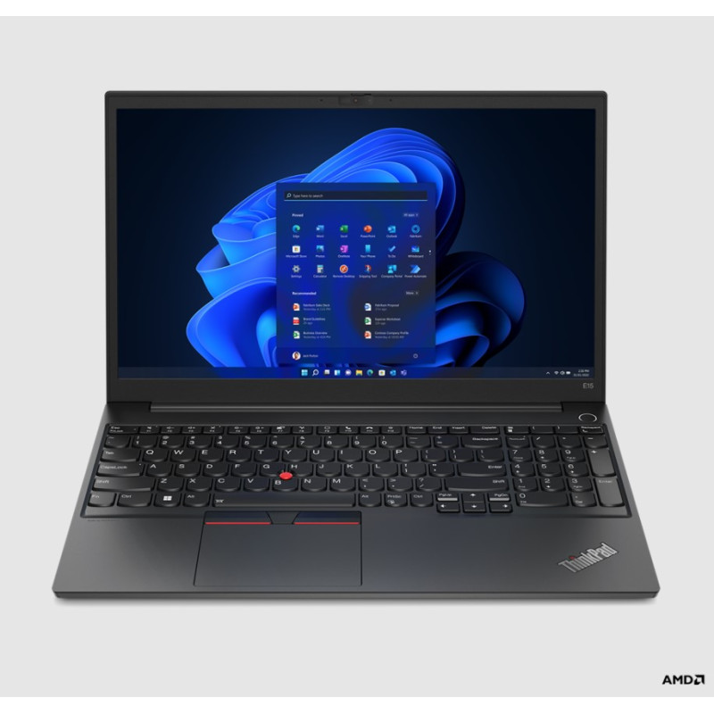 Lenovo ThinkPad E / E15 Gen 4 (AMD) / R5-5625U / 15,6" / FHD / 8GB / 512GB SSD / AMD int / W11P / Black / 3R