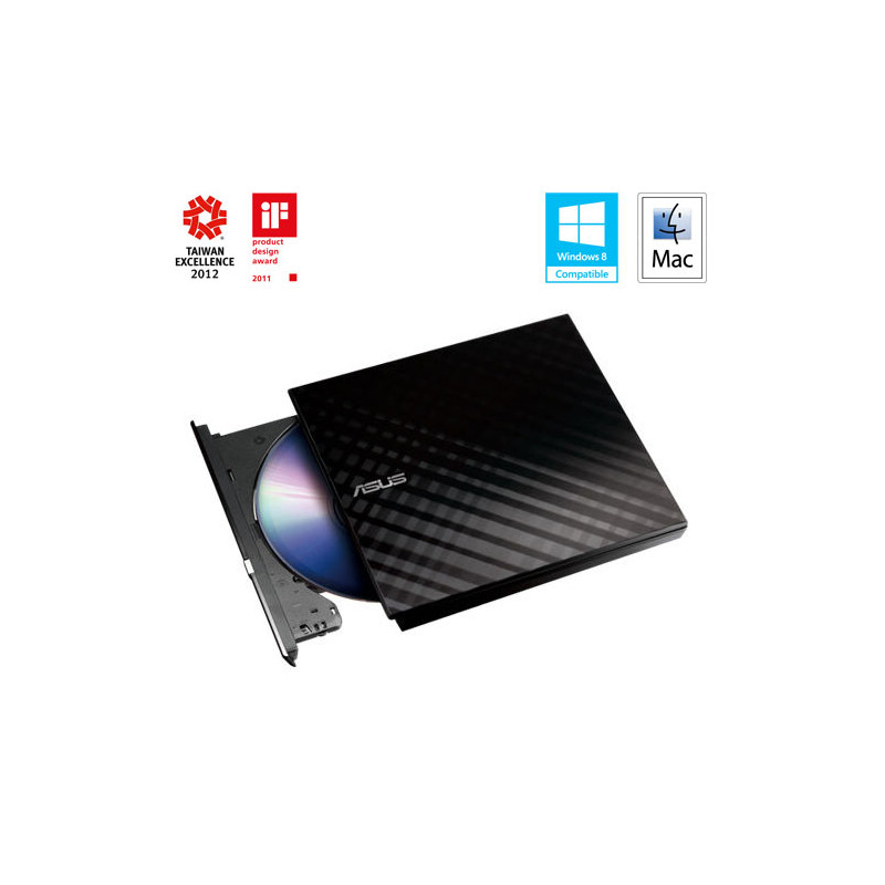 ASUS SDRW-08D2S-U LITE Black externí + soft