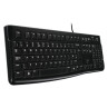 Logitech K120 / Drátová USB / CZ-SK layout / Černá