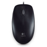 Logitech B100 / Kancelářská / Optická / Drátová USB / Černá