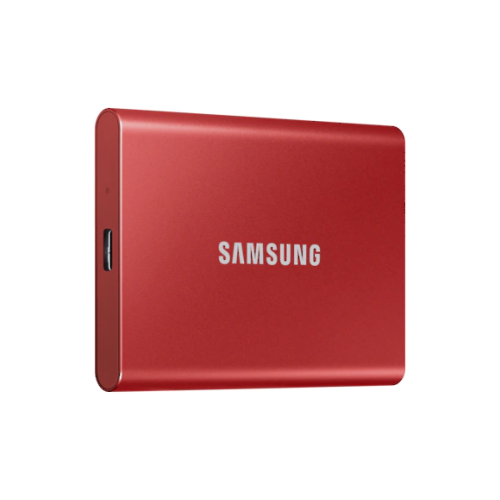 Samsung T7 / 1TB / SSD / Externí / 2.5" / Červená / 3R