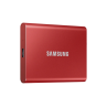 Samsung T7 / 1TB / SSD / Externí / 2.5" / Červená / 3R