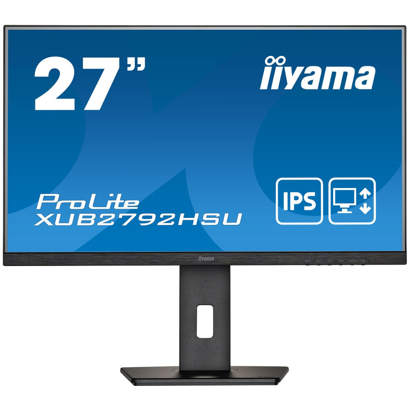 iiyama ProLite / XUB2792HSU-B5 / 27" / IPS / FHD / 75Hz / 4ms / Black / 3R