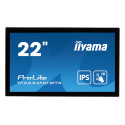 22" iiyama TF2234MC-B7X: IPS, FullHD, capacitive, 10P, 350cd / m2, VGA, DP, HDMI, IP65, černý