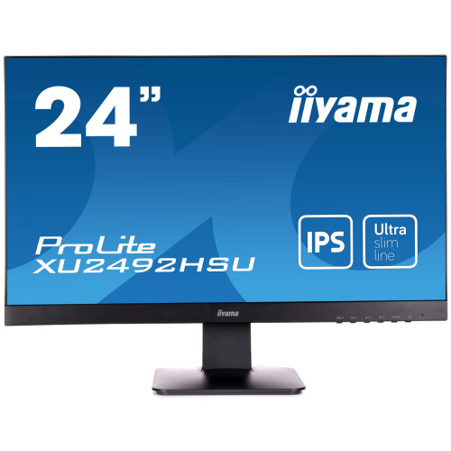 24" LCD iiyama XU2492HSU-B1 - IPS,FullHD,5ms,250cd / m2, HDMI,DP,VGA,repro