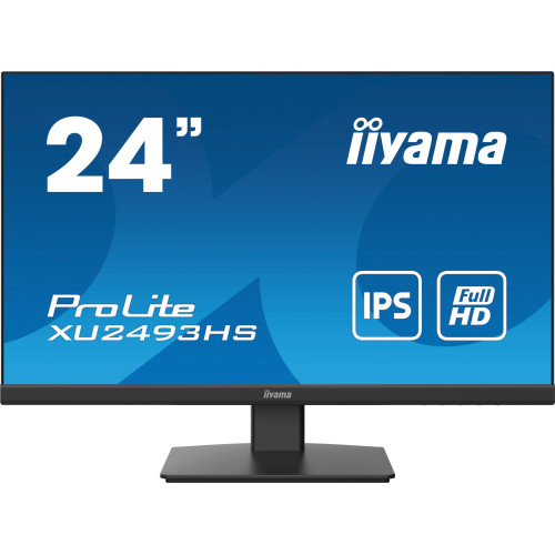 iiyama ProLite / XU2493HS-B5 / 23,8" / IPS / FHD / 75Hz / 4ms / Black / 3R